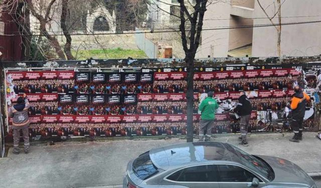 Şişli kayyumu, CHP afişlerini söktürdü