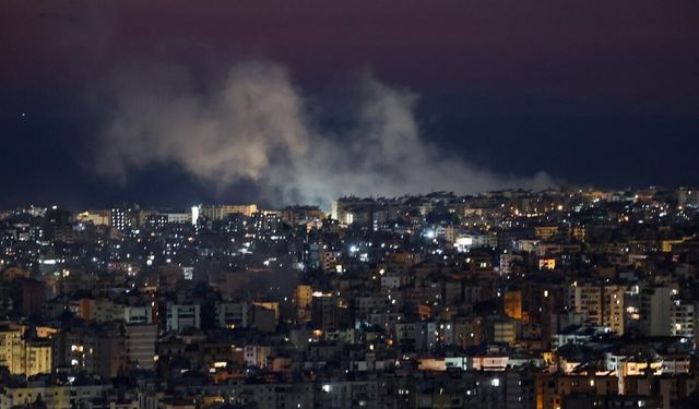 İsrail, Beyrut’un Dahiye bölgesini bombaladı