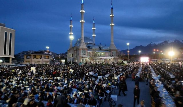 Merkezefendi'nin ilk iftarı karahasanlı mahallesi’nde