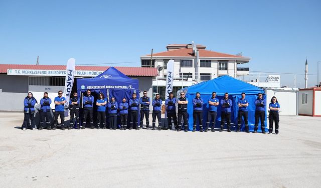 Merkezefendi’de MAKUT afet hazırlığı için bir araya geldi