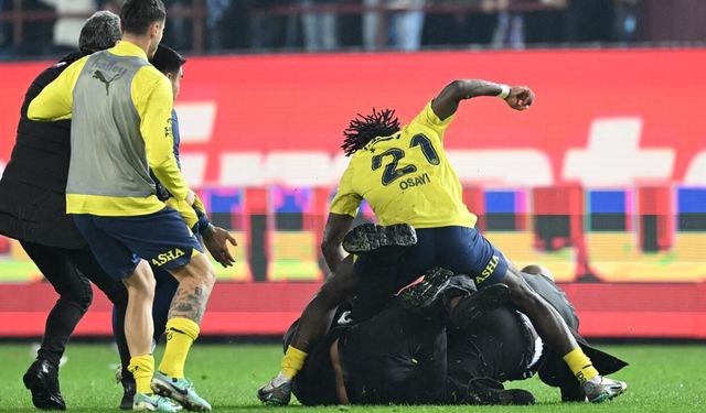 Trabzon’daki olaylı maçta futbolcular ve taraftarlara ceza