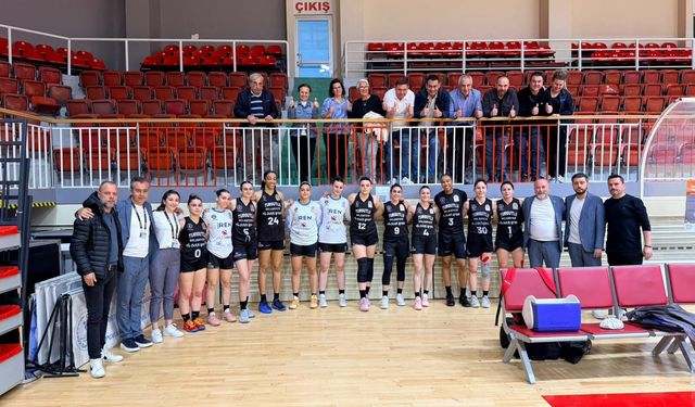 Manisa'nın tek Kadın Basketbol Takımı Seride 2'de 2'de Yaptı