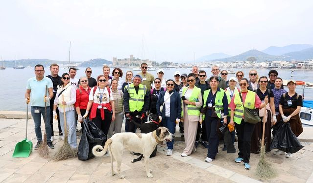 Bodrum’da Temizlik Seferberliği Yeniden Başladı