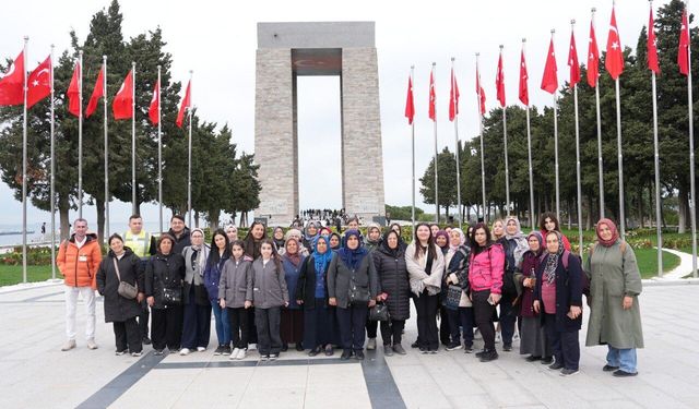 Büyükşehir’den Çallı kadınlara Çanakkale yolculuğu