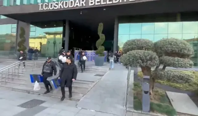 Üsküdar Belediyesi’ne operasyon: 20 gözaltı