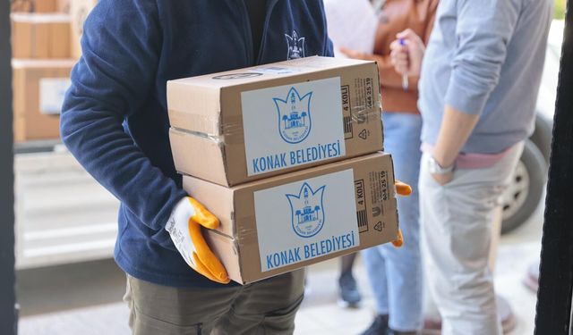 Konak'tan okullara 'hijyenik' destek