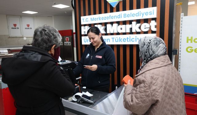 Merkezefendi Halk Market'in 3. şubesi açılıyor