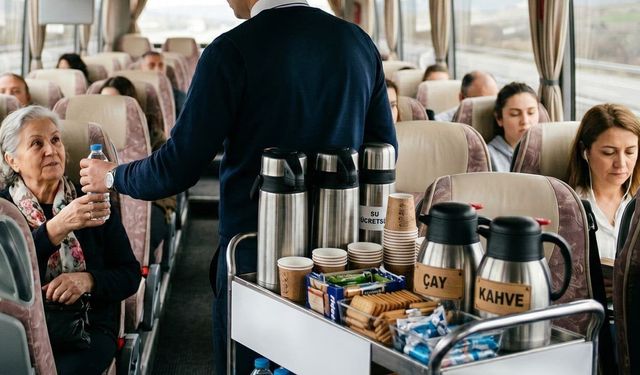 Şehirlerarası otobüslerde ikramlar ücretli hale geliyor