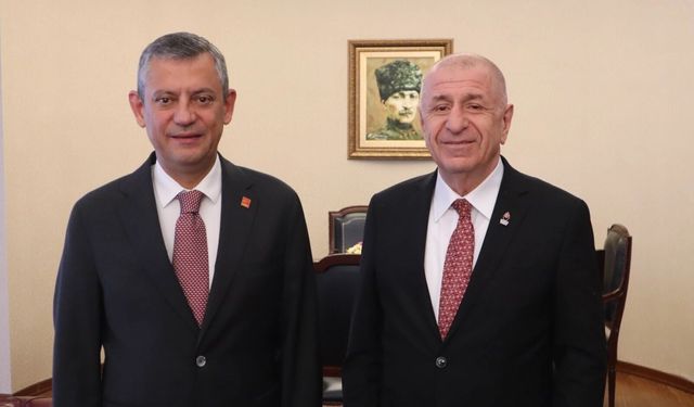 Özgür Özel’den Ümit Özdağ’a ‘ara seçim’ ziyareti