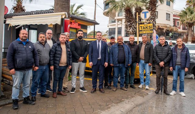Başkan Vekili Tahsin Demirtaş’tan taksici esnafına ziyaret