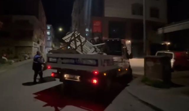 Kaldırım ve yol işgaline geçit yok!