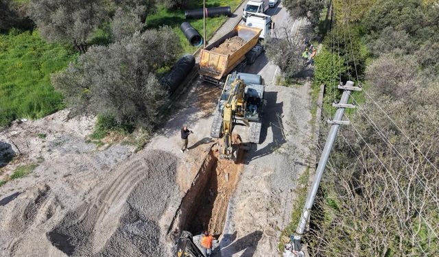 Urla'da altyapı ve ulaşım yatırımları aralıksız sürüyor