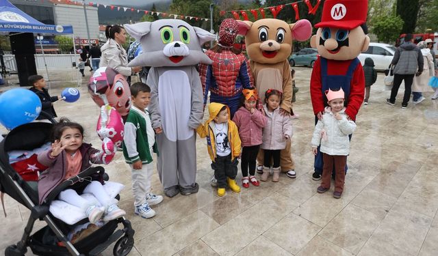 23 Nisan’da Muğla çocukların neşesiyle renklendi