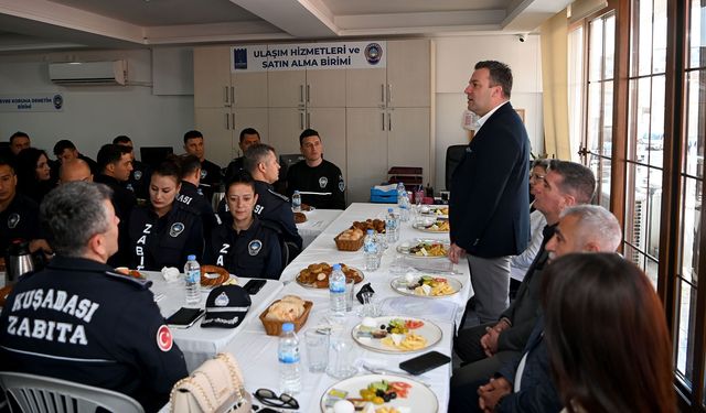 Başkan Vekili Demirtaş'tan zabıta personeline ziyaret