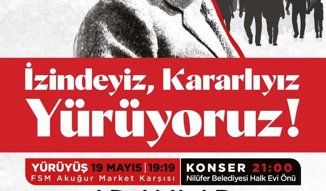 Nilüfer’de 19 Mayıs coşkuyla kutlanacak