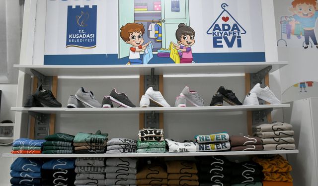 Hayırseverlerle çocuklar arasındaki köprü: Ada Kıyafet Evi