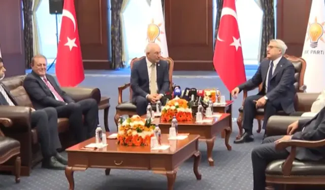 AK Parti ve CHP 3 bayram sonra ilk kez bayramlaşıyor