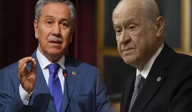 Arınç’tan Bahçeli’ye “Apo” göndermesi