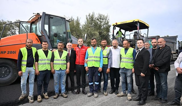 Büyükşehir yaz kış demeden çalışmalarına devam ediyor