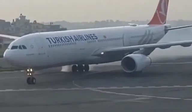 THY’nin Katmandu seferinde acil tahliye