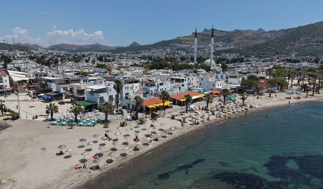 Bodrum Halk Plajlarındaki Çalışmalarda Sona Gelindi