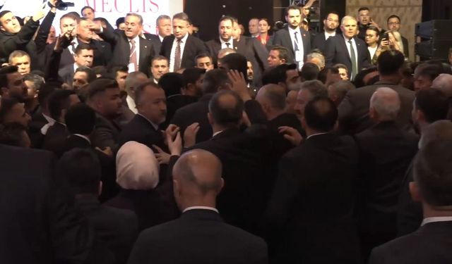 TBB seçiminde arbede: Salon boşaltıldı