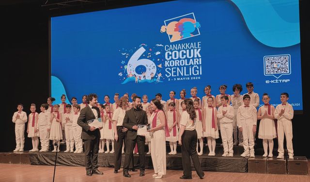 Muğlalı minik seslerden Çanakkale’de büyük başarı