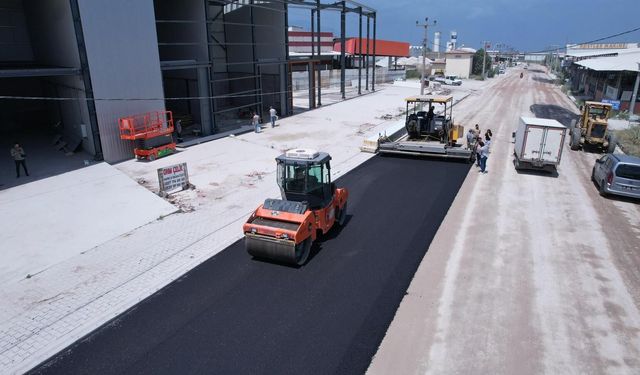 Turgutlu’nun Önemli Bağlantı Yolunda Yenileme Çalışması