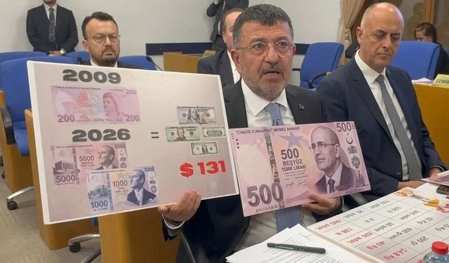 Ağbaba’dan Meclis’te “Şimşek”li Banknot Tepkisi