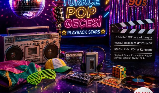 Turgutlu'da 90'lar Türkçe pop rüzgarı