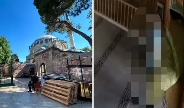 Cami'de akıllara durgunluk veren olay