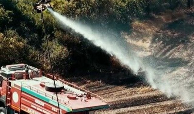 Yangında yenilikçi dron sistemi