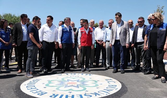 Başkan Aras yatırımları yerinde inceledi