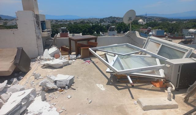 Bodrum Belediyesi'nden kaçak yapılarla mücadele