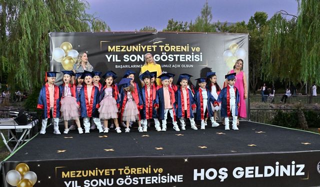 Büyükşehir Çocuk Eğitim Merkezlerinde Mezuniyet Heyecanı