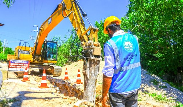Bekilli’nin içme suyu altyapısı yenileniyor