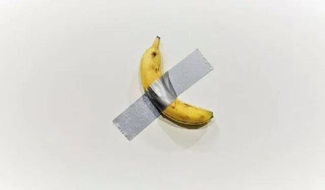Pompidou Müzesi’ndeki “Duvara Bantlanmış Muz” çalındı