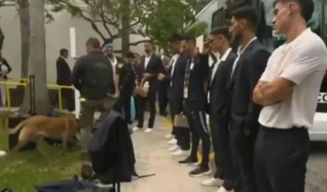 Uruguay Kafilesine K9 Köpekleriyle Arama