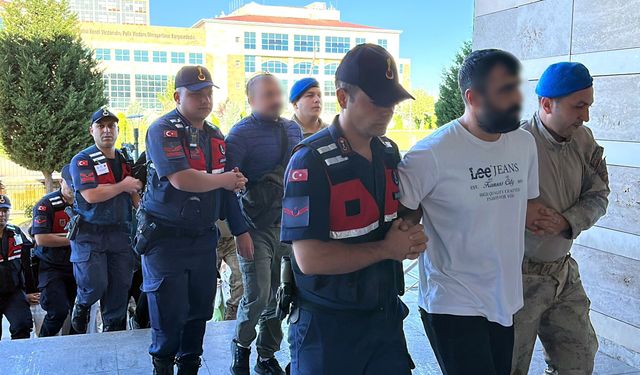 Uşak'ta Yalım Soruşturmasında 15 şüpheli adliyede