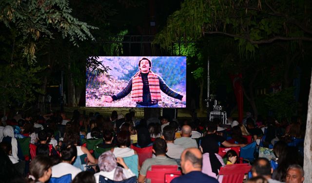 Açık Hava Sineması Manisa'da Başladı
