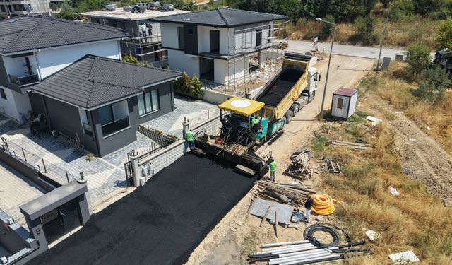Nilüfer’de asfalt çalışmaları hız kazandı