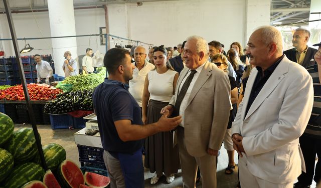 Ataevler Kapalı Pazar Alanı hizmete açıldı
