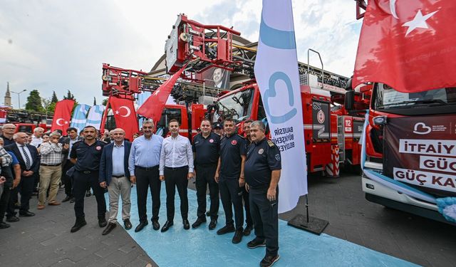 Balıkesir İtfaiyesi yeni araçlarla gücüne güç kattı
