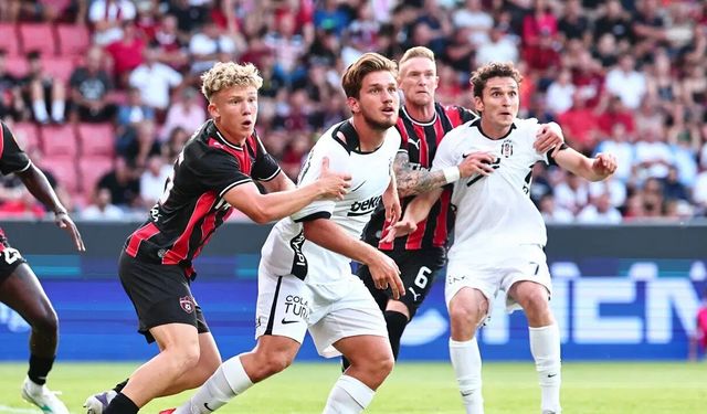 Beşiktaş, kampı mağlubiyetle tamamladı
