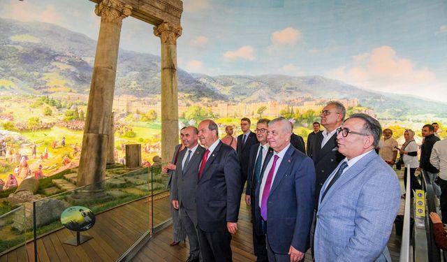 KKTC 5. Cumhurbaşkanı Ersin Tatar Bursa'ya geldi