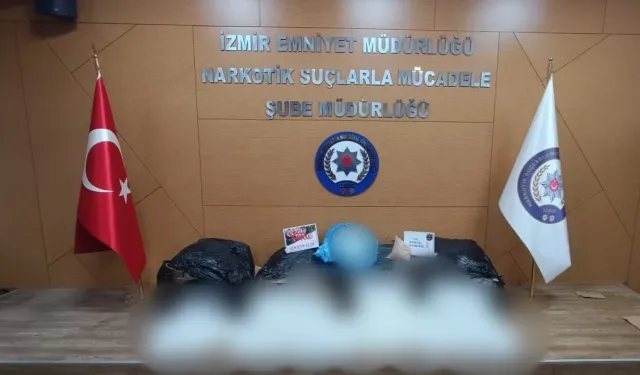 İzmir’de narkotik operasyonu yapıldı