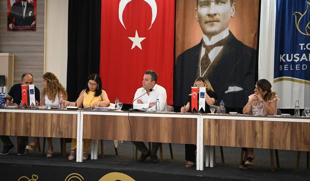 Kuşadası Belediyesi Temmuz meclisi'nde çevreci karar