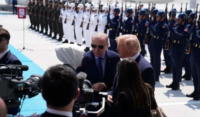 Trump Başkent Ankara'ya indi