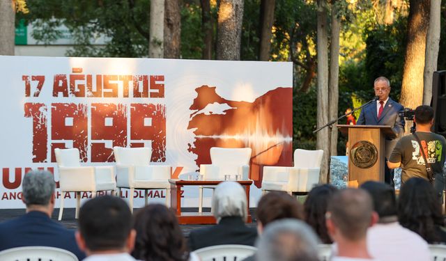 Buca'da 17 Ağustos anma etkinliği yapıldı