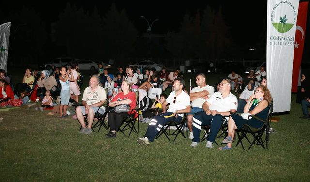 Osmangazi’de yıldızların altında gözlem dolu gece
